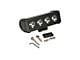 Quake LED 9-Inch Rouge Series Single Row LED Light Bar; Spot Beam (Universal; Some Adaptation May Be Required)