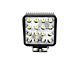 Quake LED 4-Inch Fracture Series Work Light; 48-Watt; Flood Beam (Universal; Some Adaptation May Be Required)