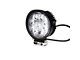 Quake LED 4-Inch Fracture Series Work Light; Red; Spot Beam (Universal; Some Adaptation May Be Required)