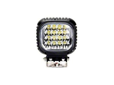 Quake LED 5-Inch Seismic Series Work Light; Flood Beam (Universal; Some Adaptation May Be Required)