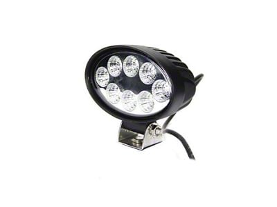 Quake LED 5.50-Inch Pulsar Series Work Light; 24-Watt; Flood Beam (Universal; Some Adaptation May Be Required)