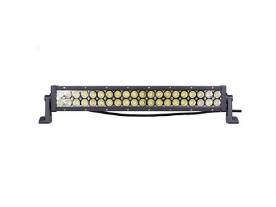 Quake LED 22-Inch Magma Series Dual Row LED Light Bar; White/Amber Combo Beam (Universal; Some Adaptation May Be Required)