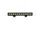 Quake LED 23-Inch Rogue Series Single Row LED Light Bar; Spot Beam (Universal; Some Adaptation May Be Required)