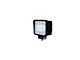 Quake LED 4-Inch Fracture Series Work Light; 48-Watt; Flood Beam (Universal; Some Adaptation May Be Required)