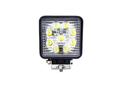 Quake LED 4-Inch Fracture Series Work Light; Spot Beam (Universal; Some Adaptation May Be Required)