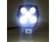 Quake LED 4.50-Inch Megaton Series RGB Work Light; Spot Beam (Universal; Some Adaptation May Be Required)