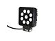 Quake LED 4-Inch Fracture Series RGB Square Work Light; Spot Beam (Universal; Some Adaptation May Be Required)