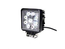 Quake LED 4-Inch Fracture Series Work Light; Bright White; Flood Beam (Universal; Some Adaptation May Be Required)