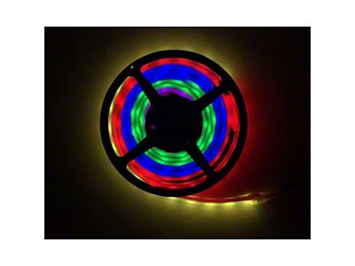 Quake LED HD RGB LED Strip Light; 16-Foot