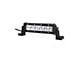 Quake LED 7.50-Inch Obsidian Series Single Row LED Light Bar; Spot Beam (Universal; Some Adaptation May Be Required)