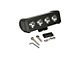 Quake LED 9-Inch Rouge Series Single Row LED Light Bar; Spot Beam (Universal; Some Adaptation May Be Required)