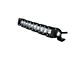 Quake LED 13-Inch Monolith Slim Series Single Row LED Light Bar; Super Spot Beam (Universal; Some Adaptation May Be Required)