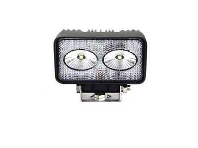 Quake LED 4-Inch Fracture Series Work Light; 20-Watt; Flood Beam (Universal; Some Adaptation May Be Required)