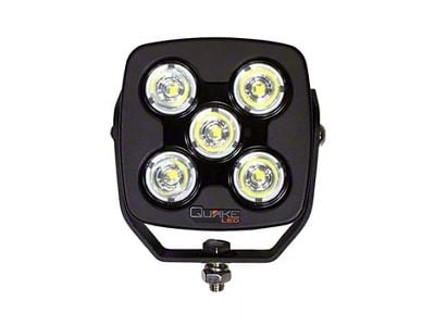 Quake LED 4.50-Inch Megaton Series RGB Work Light; Spot Beam (Universal; Some Adaptation May Be Required)