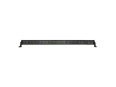 Quake LED 50-Inch Blackout Series Dual Row LED Light Bar; Combo Beam (Universal; Some Adaptation May Be Required)