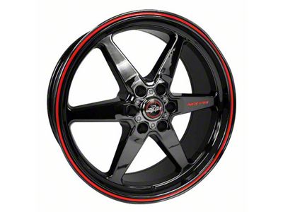 Race Star 93 Truck Star Gloss Black 6-Lug Wheel; 20x9; 23mm Offset (07-13 Sierra 1500)