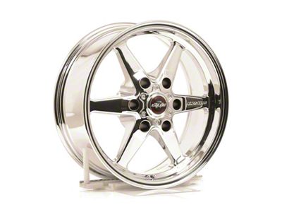 Race Star 93 Truck Star Chrome 6-Lug Wheel; Front Only; 17x7; 0mm Offset (15-20 Yukon)