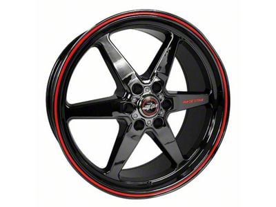 Race Star 93 Truck Star Gloss Black 6-Lug Wheel; 20x9; 23mm Offset (23-24 Canyon)