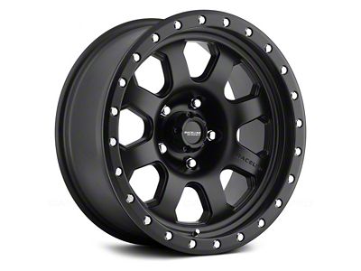 Raceline Avenger Satin Black 8-Lug Wheel; 17x9; -12mm Offset (01-06 Sierra 2500 HD)