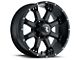 Raceline Assault Gloss Black 8-Lug Wheel; 18x9; 0mm Offset (03-09 RAM 2500)