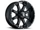 Raceline Assault Gloss Black 8-Lug Wheel; 20x9; 0mm Offset (03-09 RAM 2500)