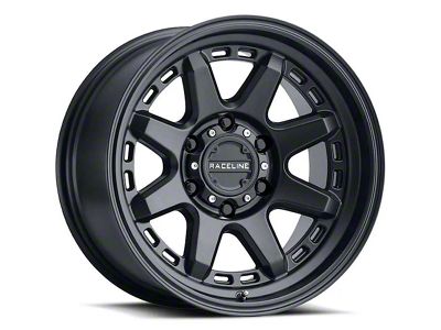 Raceline Scout Satin Black 8-Lug Wheel; 20x9; 18mm Offset (03-09 RAM 2500)