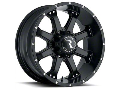 Raceline Assault Gloss Black 8-Lug Wheel; 18x9; 18mm Offset (03-09 RAM 3500 SRW)