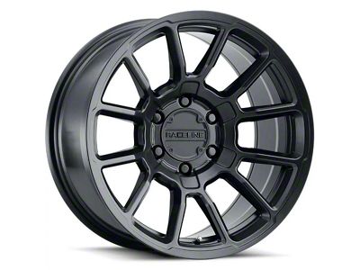 Raceline Gauge Satin Black 6-Lug Wheel; 20x9; 18mm Offset (04-08 F-150)