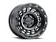 Raceline Halo Satin Black 6-Lug Wheel; 17x9; -12mm Offset (04-08 F-150)