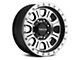 Raceline Monster Matte Black Machined 6-Lug Wheel; 17x9; -12mm Offset (07-13 Sierra 1500)