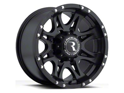 Raceline Raptor Gloss Black 6-Lug Wheel; 20x9; 20mm Offste (07-13 Sierra 1500)