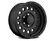 Raceline Rock Crusher Satin Black 6-Lug Wheel; 17x9; 0mm Offset (07-13 Sierra 1500)