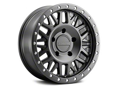 Raceline Ryno Satin Black 6-Lug Wheel; 18x9; 18mm Offset (07-13 Sierra 1500)