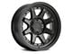 Raceline Scout Satin Black 6-Lug Wheel; 17x9; -12mm Offset (07-13 Sierra 1500)