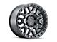 Raceline Krank Satin Black 6-Lug Wheel; 18x9; 18mm Offset (07-13 Silverado 1500)