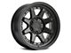 Raceline Scout Satin Black 6-Lug Wheel; 17x9; -12mm Offset (07-13 Silverado 1500)