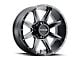 Raceline Stryker Satin Black Milled 6-Lug Wheel; 20x9; 0mm Offset (07-13 Silverado 1500)