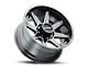 Raceline Stryker Satin Black Milled 6-Lug Wheel; 20x9; 18mm Offset (07-13 Silverado 1500)