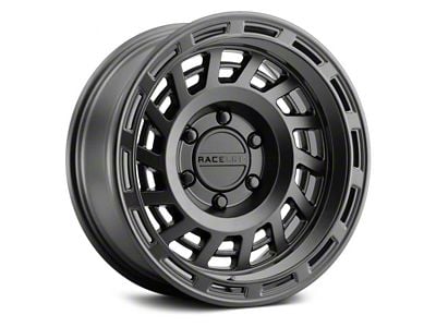 Raceline Halo Satin Black 8-Lug Wheel; 18x9; 18mm Offset (11-14 Silverado 2500 HD)