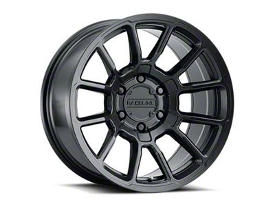 Raceline Gauge Satin Black 6-Lug Wheel; 18x9; -12mm Offset (07-14 Tahoe)