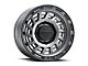 Raceline Halo Gunmetal with Black Ring 6-Lug Wheel; 18x9; -12mm Offset (07-14 Tahoe)