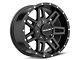 Raceline Injector Black 6-Lug Wheel; 17x8.5; 18mm Offset (07-14 Tahoe)