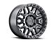 Raceline Krank Satin Black 6-Lug Wheel; 18x9; -12mm Offset (07-14 Tahoe)