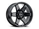 Raceline Addict Gloss Black 6-Lug Wheel; 18x9; 12mm Offset (07-14 Yukon)