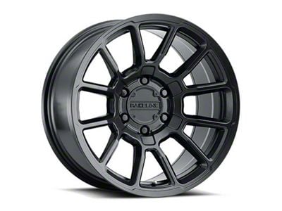 Raceline Gauge Satin Black 6-Lug Wheel; 18x9; -12mm Offset (07-14 Yukon)