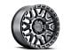 Raceline Krank Satin Black 6-Lug Wheel; 18x9; -12mm Offset (07-14 Yukon)