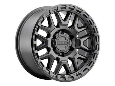 Raceline Krank Satin Black 6-Lug Wheel; 18x9; 18mm Offset (07-14 Yukon)