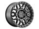 Raceline Krank Satin Black 6-Lug Wheel; 18x9; 18mm Offset (07-14 Yukon)