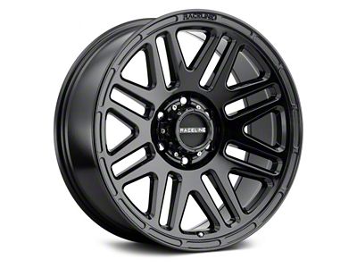 Raceline Outlander Gloss Black 6-Lug Wheel; 20x9; 18mm Offset (07-14 Yukon)