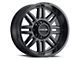 Raceline Split Satin Black 6-Lug Wheel; 18x9; 18mm Offset (07-14 Yukon)